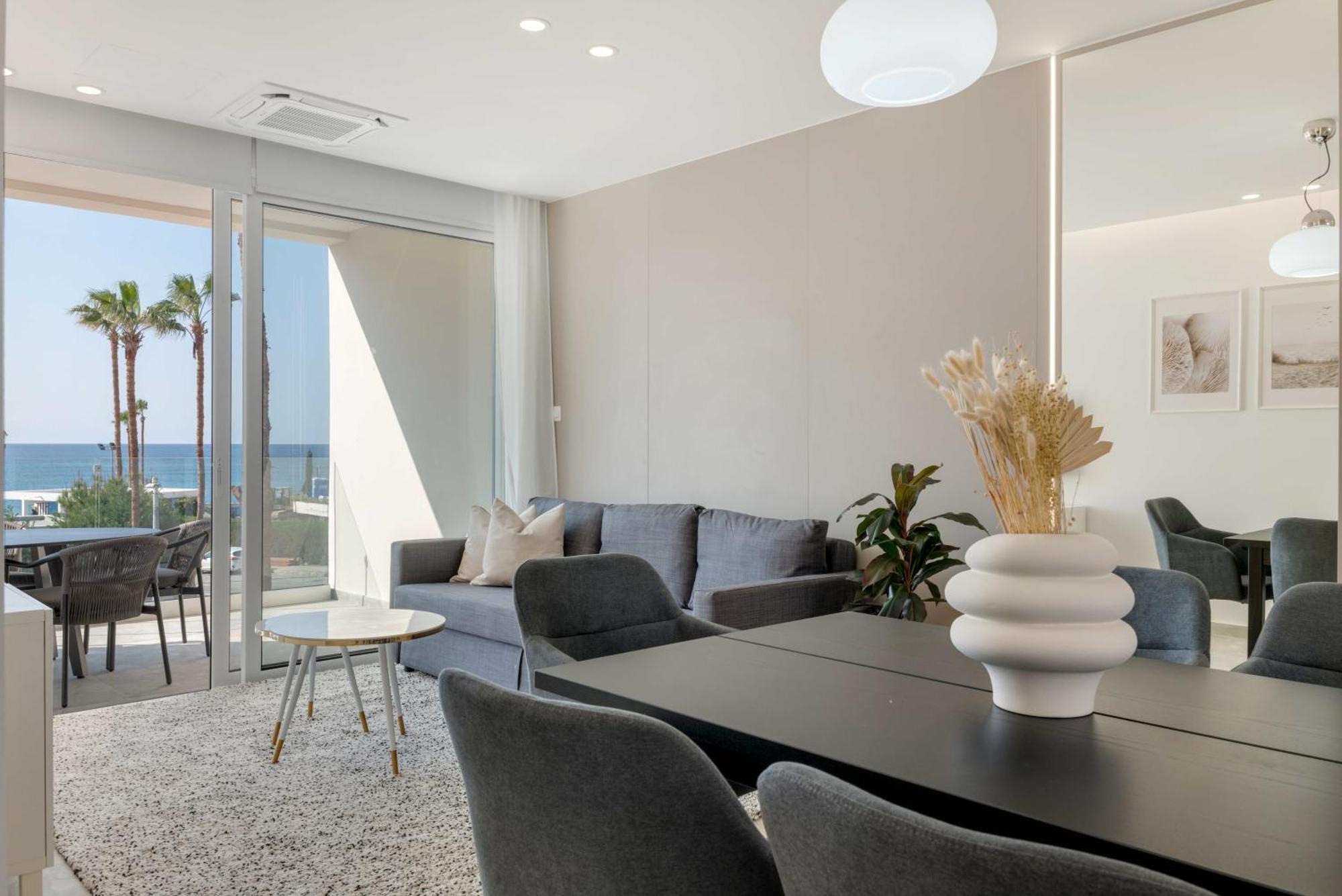Апартаменти Phaedrus Living: Seaview Luxury Flat Limnaria 150 Пафос Екстер'єр фото
